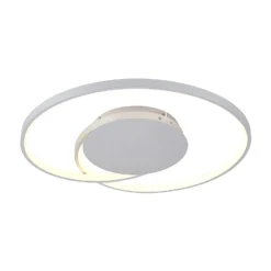 Lucande LED-Deckenlampe Enesa, 63 cm, CCT, Remote, dimmbar