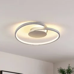 Lucande LED-Deckenlampe Enesa, Ø 46 cm, 2.700 K, dimmbar