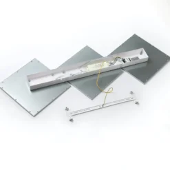 Lucande LED-Deckenlampe Ilira, 3-flg., silber, CCT, dimmbar