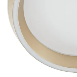 Lucande LED-Deckenlampe Rylan, 112 cm, messing, dimmbar, CCT