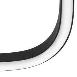 Lucande LED-Deckenleuchte Amiya, 64 cm, schwarz, Aluminium