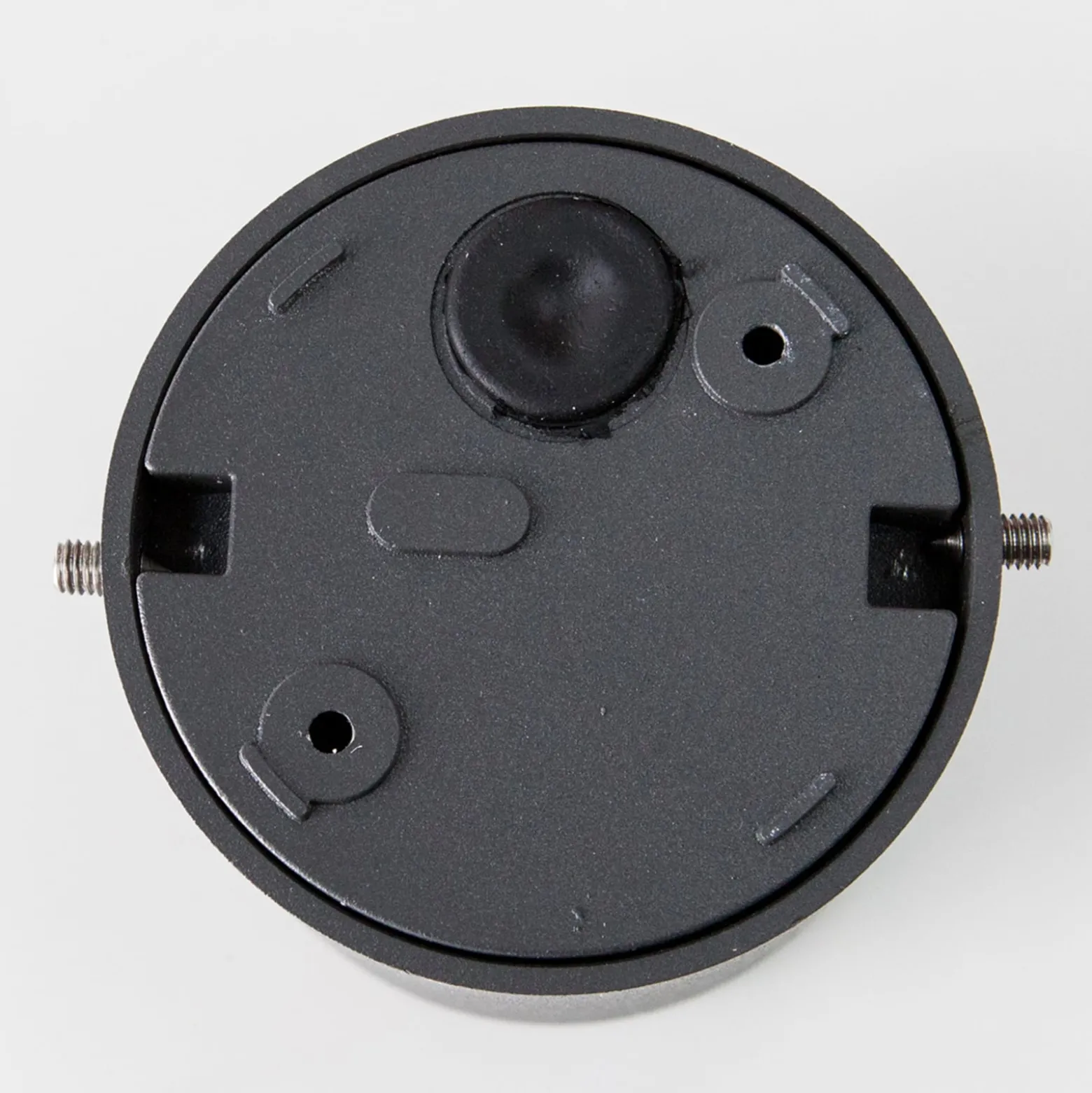 Lucande LED-Deckenleuchte Meret, rund, anthrazit, Metall