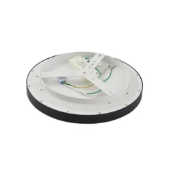 Lucande LED-Deckenleuchte Rotundo, Ø 40 cm, schwarz, dimmbar