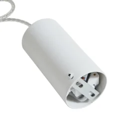Lucande LED-Hängelampe Fay, gelb/hellgrün, Glas, Ø 15 cm