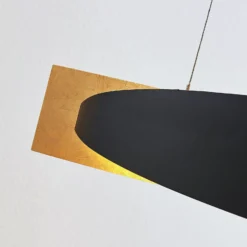Lucande LED-Hängeleuchte Marija, 101 cm, schwarz, dimmbar