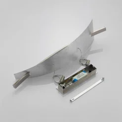 Lucande LED-Hängeleuchte Marija, 91 cm, silber, dimmbar