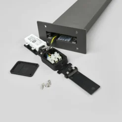 Lucande LED-Pollerleuchte Juvia, 60 cm, anthrazit, IP54