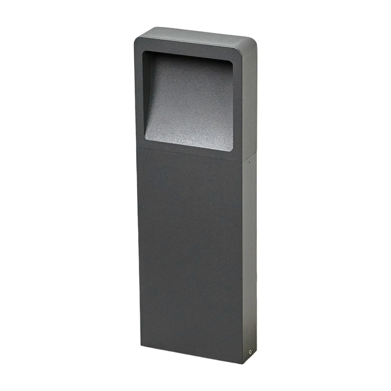 Lucande LED-Sockelleuchte Leya, 4er, 35cm, anthrazit, IP54