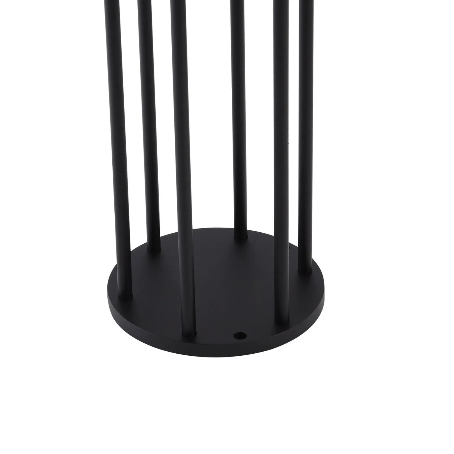 Lucande LED-Solar-Wegelampe Evelis, schwarz, Alu, Sensor