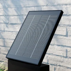 Lucande LED-Solarwegelampe Silvan, 60 cm, Sensor, anthrazit