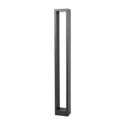 Lucande LED-Wegelampe Jupp, 4er-Set, 90 cm, anthrazit, IP54