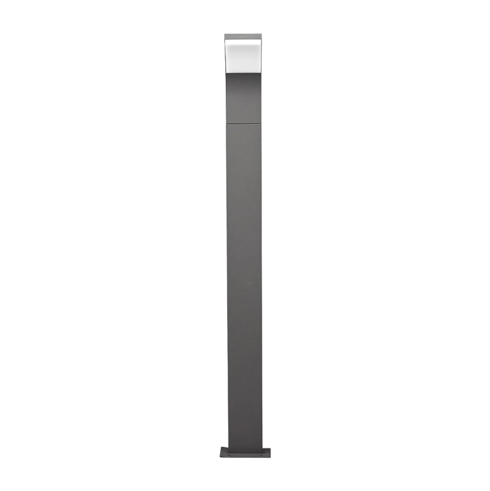 Lucande LED-Wegelampe Timm, 100 cm, anthrazit, Metall, IP54