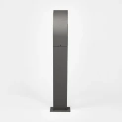 Lucande LED-Wegelampe Timm, 60 cm, anthrazit, Metall, IP54