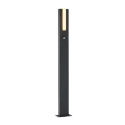 Lucande LED-Wegelampe Virgalia, Bewegungsmelder, 100cm, IP54