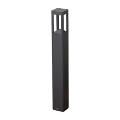 Lucande LED-Wegeleuchte Bernd, 60 cm, anthrazit, Aluminium