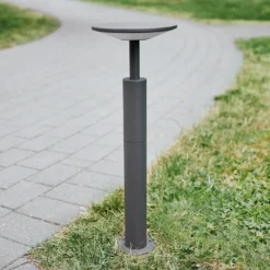 Lucande LED-Wegeleuchte Fenia, 60 cm, anthrazit, IP65