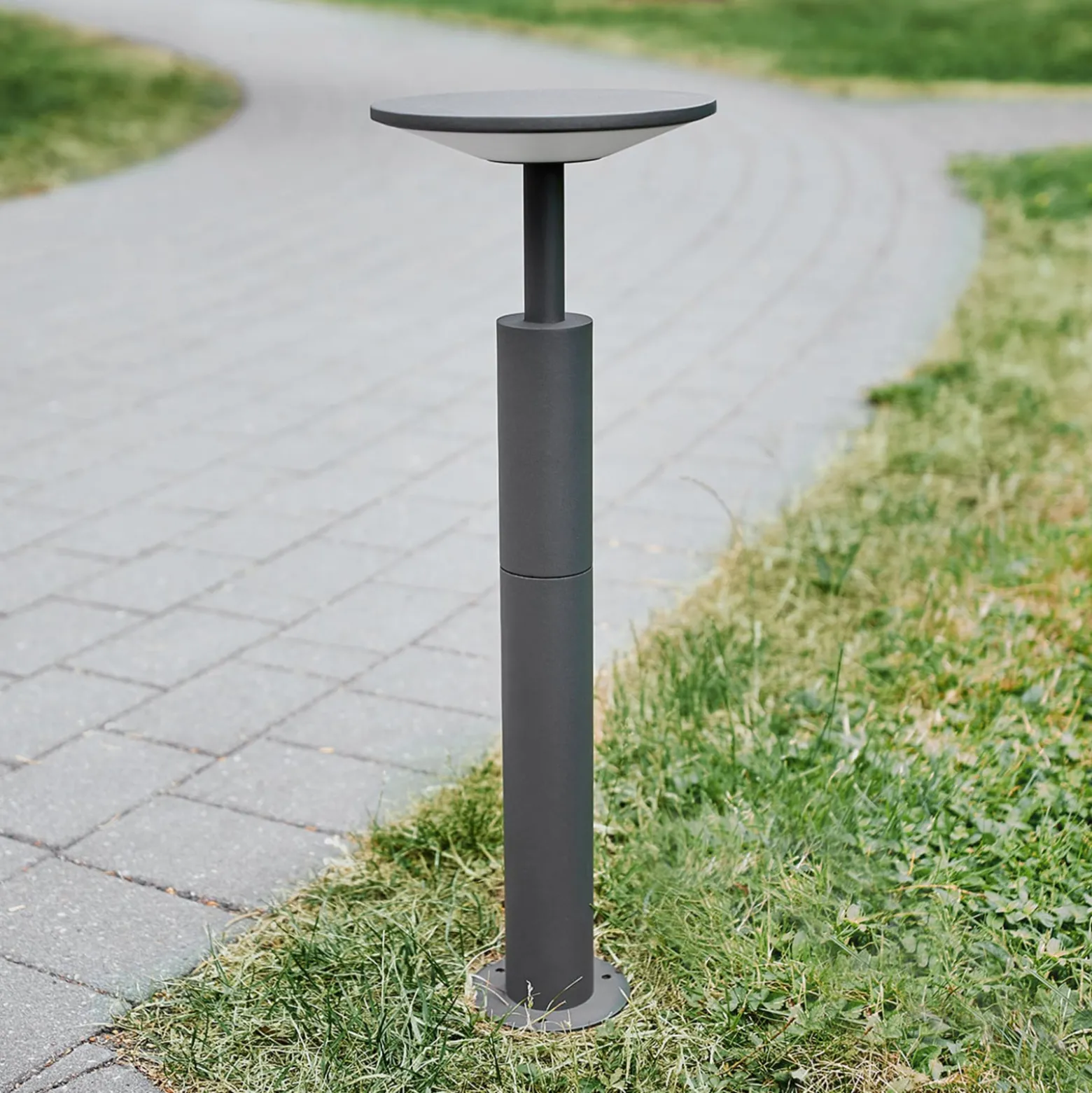 Lucande LED-Wegeleuchte Fenia, 60 cm, anthrazit, IP65