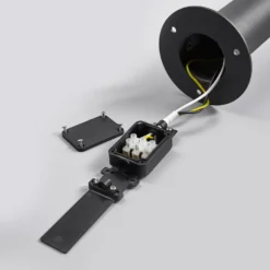 Lucande LED-Wegeleuchte Fenia, 60cm, Sensor, IP54, anthrazit