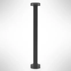 Lucande LED-Wegeleuchte Habsa, 80 cm, anthrazit, Metall
