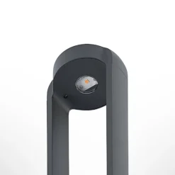 Lucande LED-Wegeleuchte Habsa, 80 cm, anthrazit, Metall