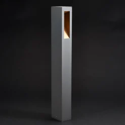 Lucande LED-Wegeleuchte Jenke, 65 cm, anthrazit, Aluminium