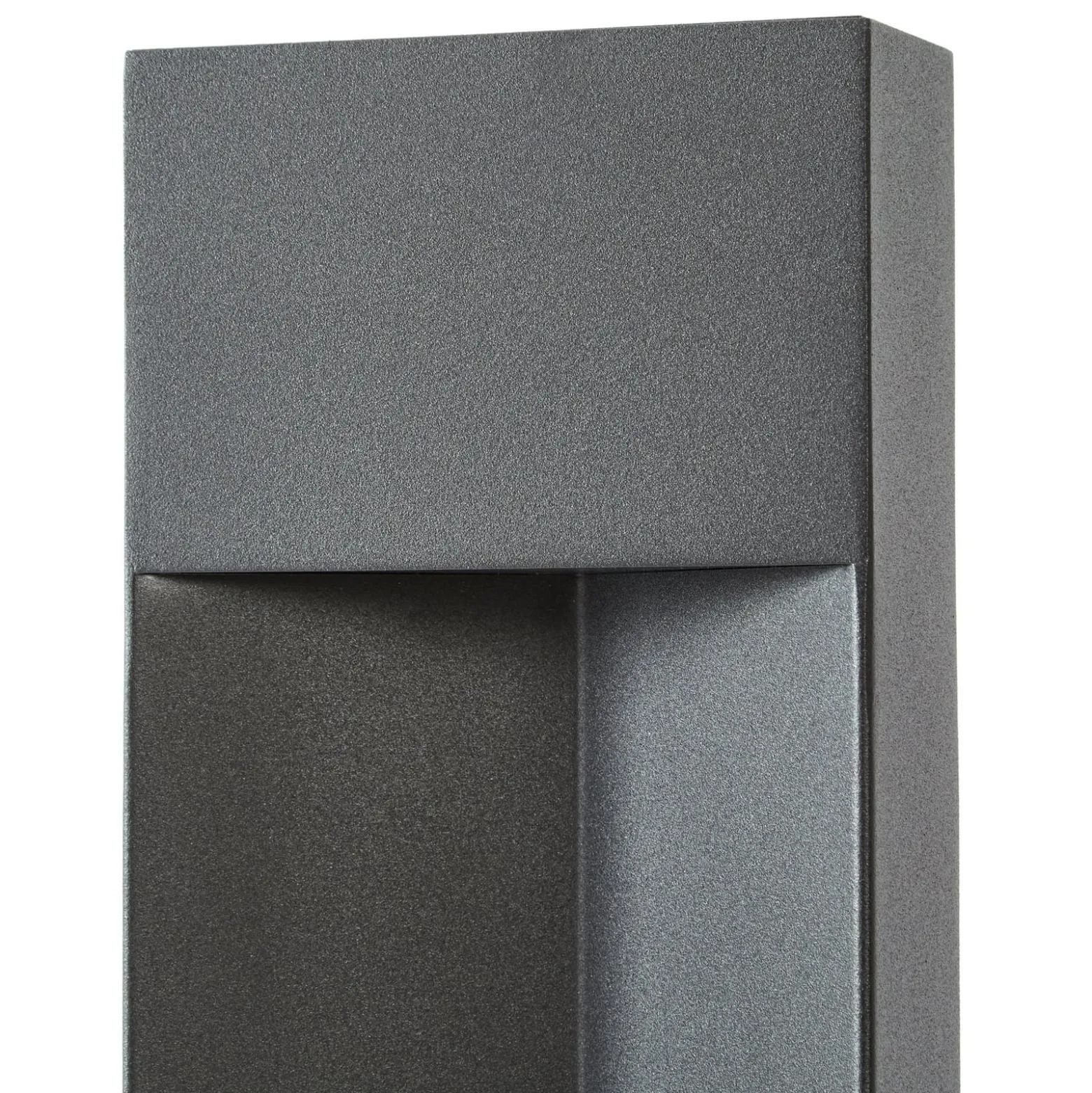 Lucande LED-Wegeleuchte Kaholo, schwarz matt, 90 cm, IP44
