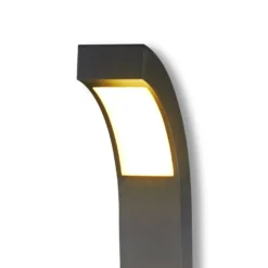 Lucande LED-Wegeleuchte Lennik, 100 cm, anthrazit, Metall