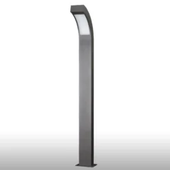 Lucande LED-Wegeleuchte Lennik, 100 cm, anthrazit, Metall
