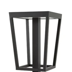 Lucande LED-Wegeleuchte Lynx, 95,5 cm, schwarz, IP65