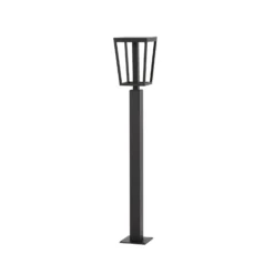 Lucande LED-Wegeleuchte Lynx, 95,5 cm, schwarz, IP65