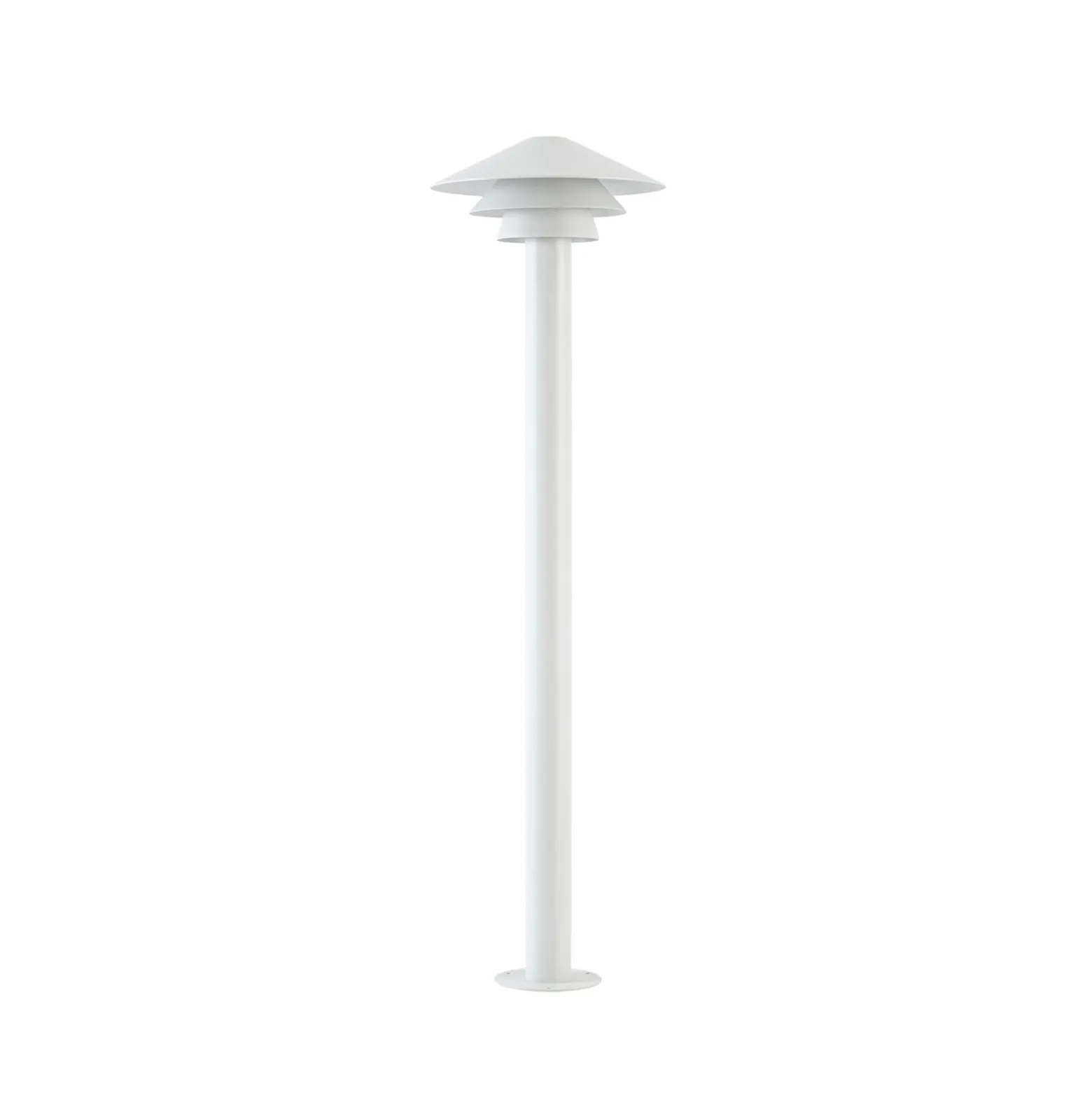 Lucande LED-Wegeleuchte Montaro, 110 cm, weiß, IP54