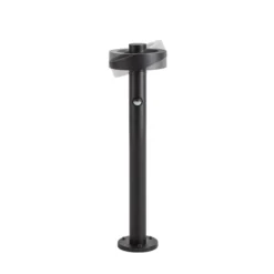 Lucande LED-Wegeleuchte Nirella, 60 cm, schwarz, CCT, Sensor