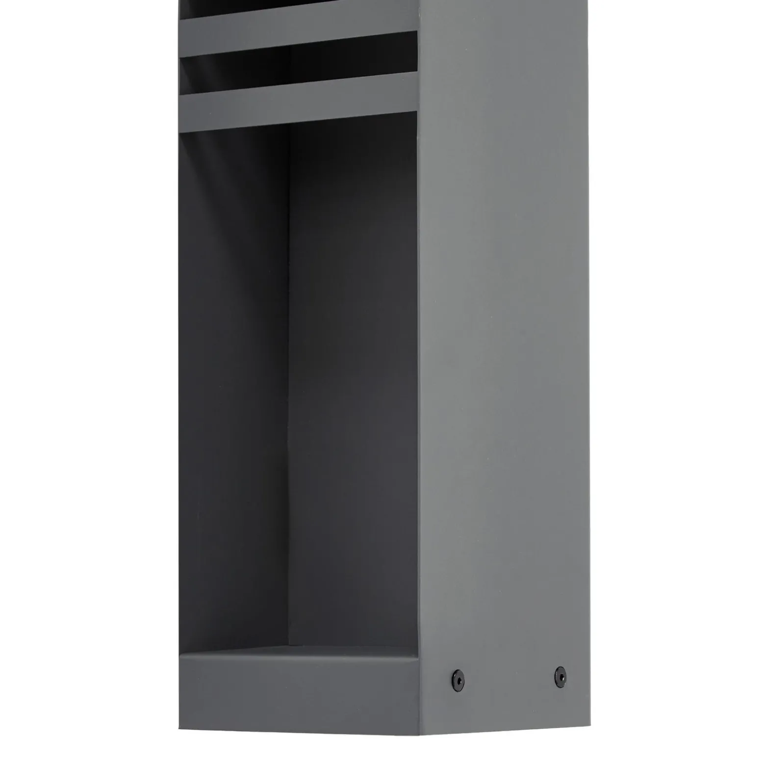 Lucande LED-Wegeleuchte Oxido, anthrazit, Höhe 80 cm, IP44