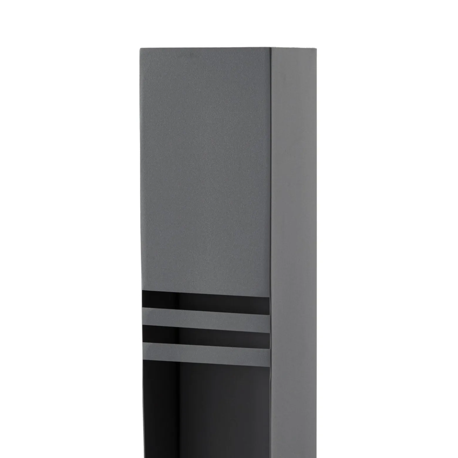 Lucande LED-Wegeleuchte Oxido, anthrazit, Höhe 80 cm, IP44