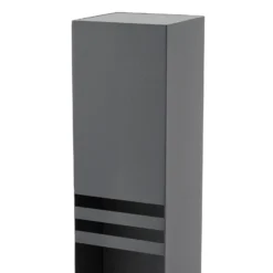 Lucande LED-Wegeleuchte Oxido, anthrazit, Höhe 50 cm, IP44