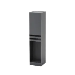 Lucande LED-Wegeleuchte Oxido, anthrazit, Höhe 50 cm, IP44