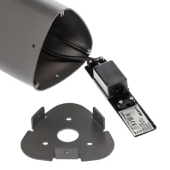 Lucande LED-Wegeleuchte Pirron, 80 cm, dreieckig, IP54
