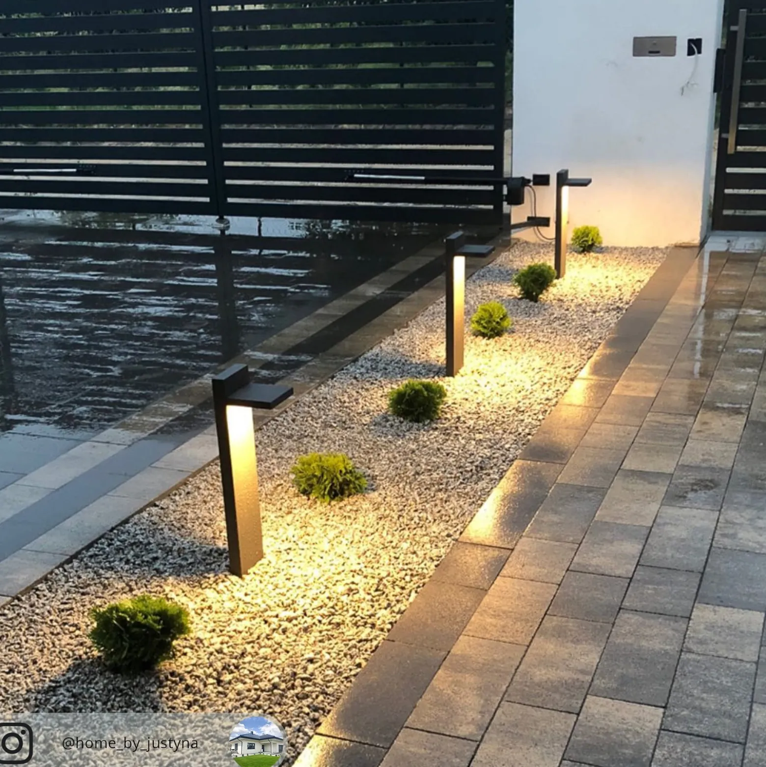 Lucande LED-Wegeleuchte Silvan, anthrazit, 65 cm, Sensor