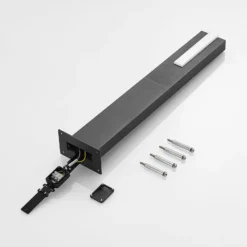Lucande LED-Wegeleuchte Virgalia, 65 cm, IP65, anthrazit