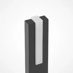 Lucande LED-Wegeleuchte Virgalia, 65 cm, IP65, anthrazit