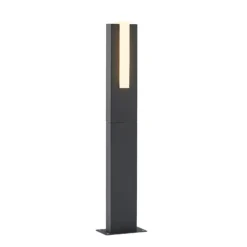Lucande LED-Wegeleuchte Virgalia, 65 cm, IP65, anthrazit