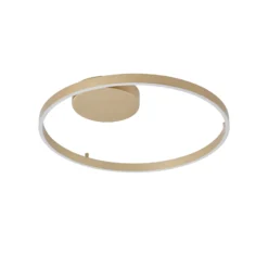 Lucande Smart LED-Deckenleuchte Moise, gold, CCT, Tuya