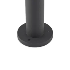Lucande Wegelampe Berenike, 60 cm, dunkelgrau, Metall, GX53
