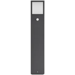 Lucande Wegeleuchte Dewari, Bewegungsmelder, E27, 65cm, IP54