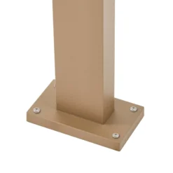 Lucande Wegeleuchte Ferda, 100 cm, braun, IP44