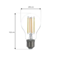 LUUMR Smart LED E27 A60 7W ZigBee Tuya Hue 2er-Set