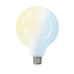 LUUMR Smart LED-Leuchtmittel 3er E27 G125 7W CCT matt Tuya