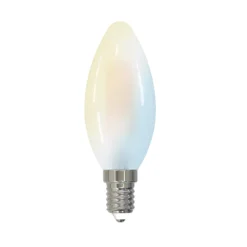 LUUMR Smart LED-Tropfenlampe 2er-Set E14 4,2W CCT klar Tuya