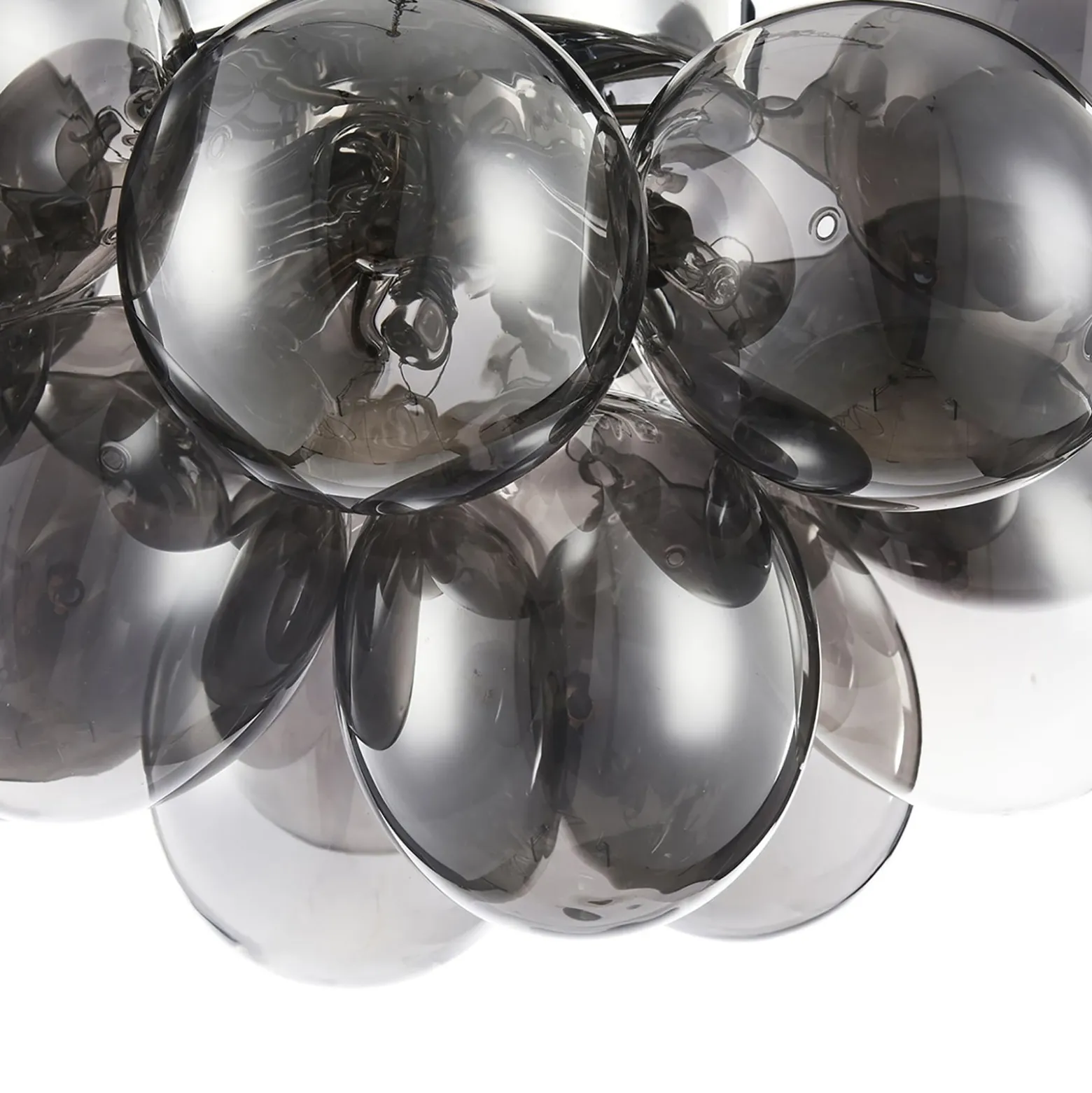 Maytoni Balbo Deckenleuchte Glas nickel/rauch