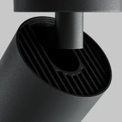 Maytoni LED-Deckenspot Focus Zoom, schwarz, 4.000 K, drehbar